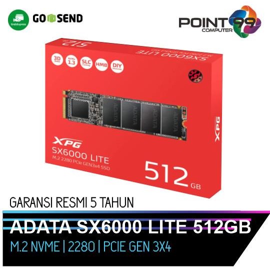(Expert) SSD Adata XPG SX6000 Lite 512GB M.2 NV.Me