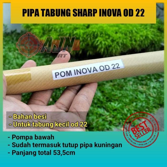 Pipa tabung - Pipa tabung sharp inova od 22 - Pipa sharp inova