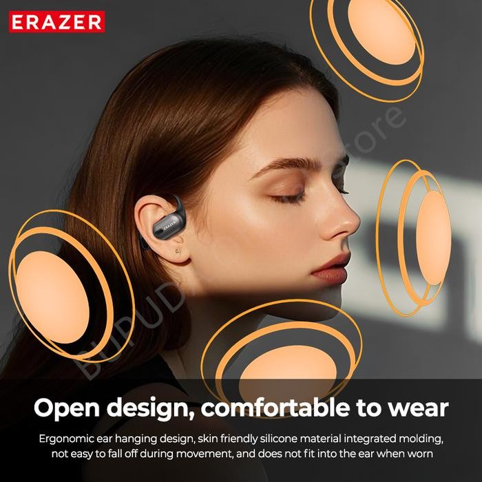 Lenovo Erazer Xf38 Ai Smart Wireless Headset Bluetooth V5.4 Ows Tws Tou Screen Earphone Sport