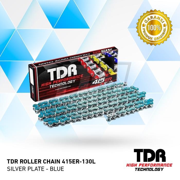 RANTAI TDR 2TONE 415 ER X 130L 2 WARNA ORIGINAL TDR