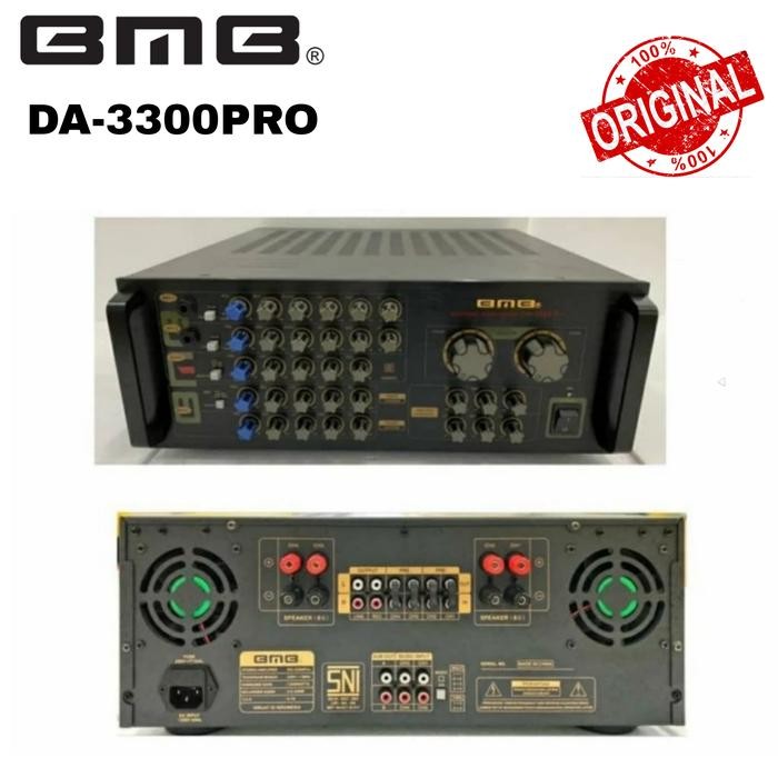 Amplifier Power Xer Karaoke Bmb Da 3300