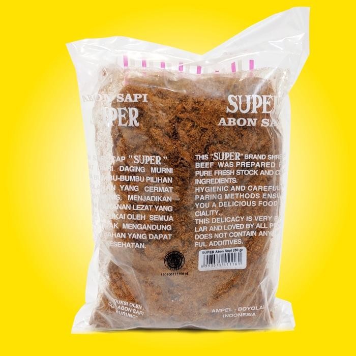 

BARANG TERLARIS Abon Sapi Super Manis Cap Burung Khas Boyolali Makanan