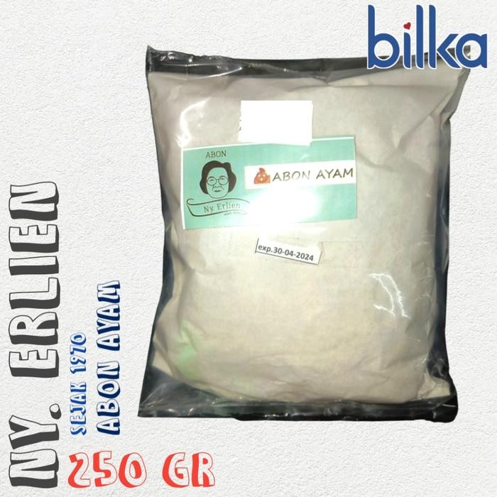 

BARANG TERLARIS Ny. ERLIEN Abon Ayam 250gr