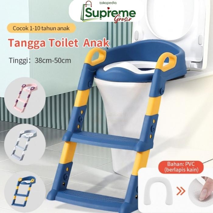 Toilet Training Anak Baby Potty Seat Chair Tangga Kloset Duduk Bayi