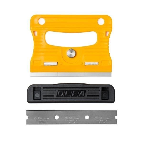 

Olfa Gsr-1/3B Glass Scraper Kaca Scaper Pembersih Noda Isi 3 Blade