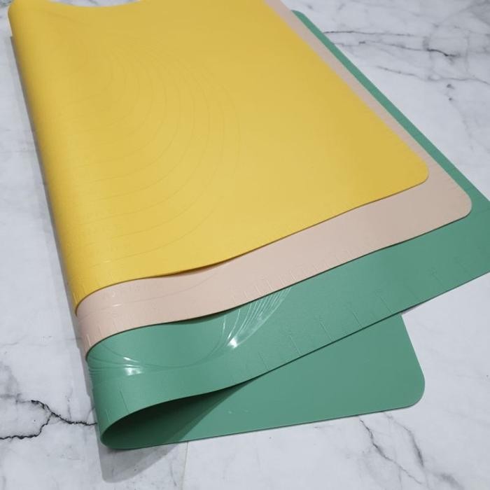 

Premium Doff Silicone Kneading Dough Mat / Silmat / Silicone Mat / Alas Ulen Kue Roti