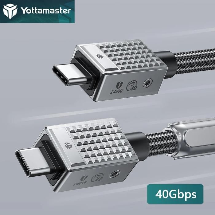 Yottamaster PD 240W Cable USB Type C Splitter 40Gbps High Speed