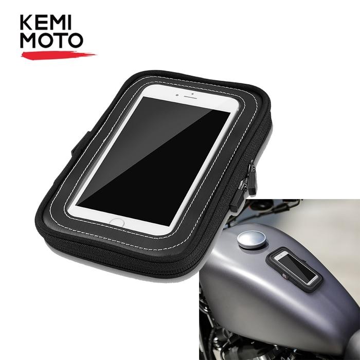 KEMiMOTO Motorcycle Tank Bags Waterproof Magnetic Tank Bag Touch