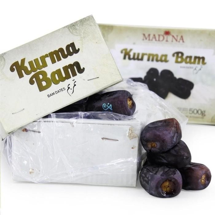 

Kurma Bam Anggur Madina 500 Gr Super Lembut Manis Legit Kurma Original