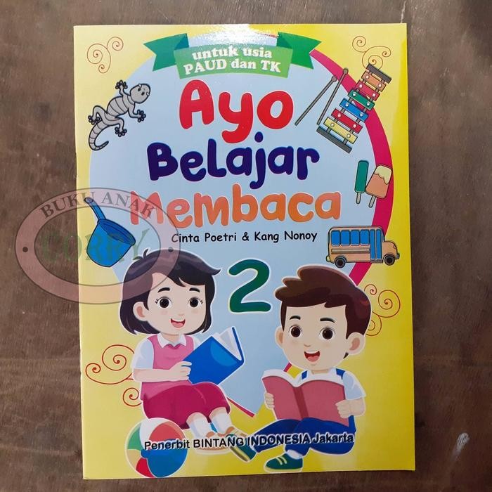 

Buku Belajar Anak Membaca Kata Kalimat Gambar 2 Edukasi
