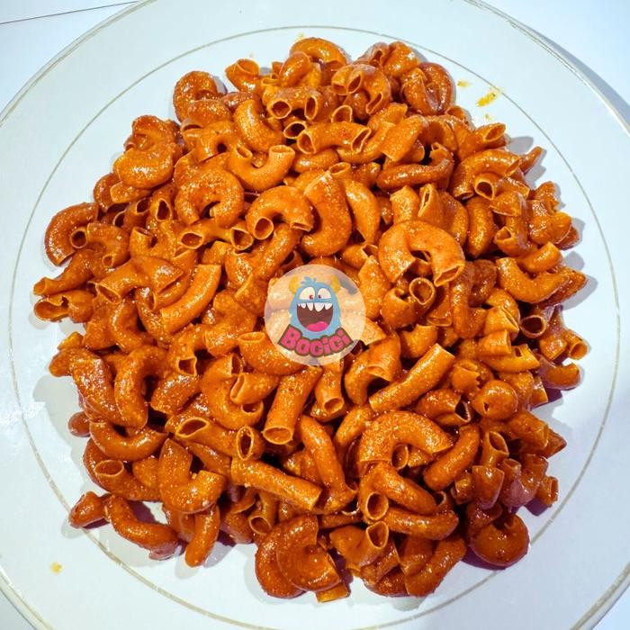 

Makaroni Cikruh Kriuk 1Kg Snack Food Camilan Renyah Makanan Keripik Cemilan Macaroni Gurih Lezat
