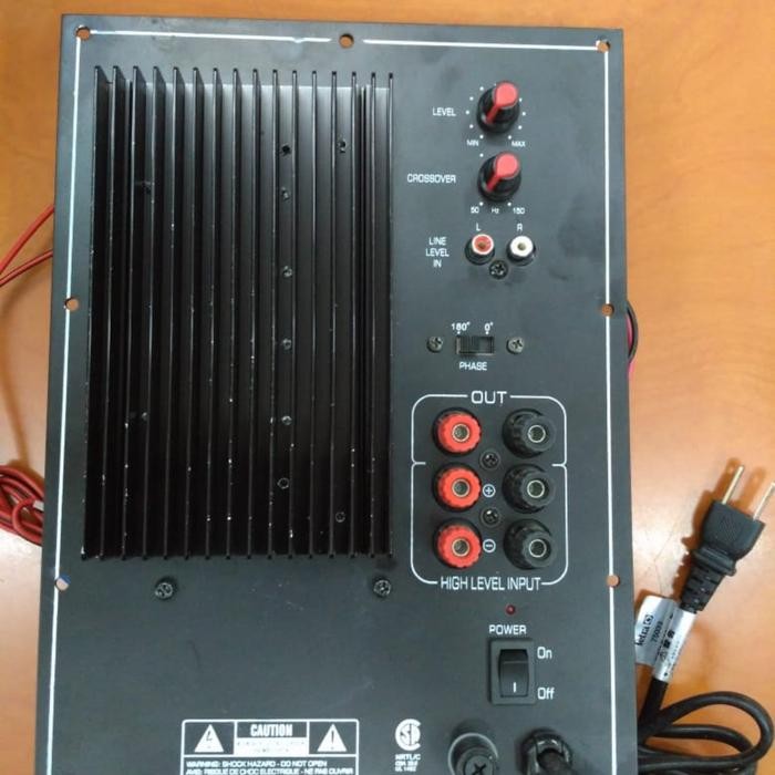 Modul Power Kit Subwoofer Superbass H Class Tinggi 20Cm Lebar 30 Cm