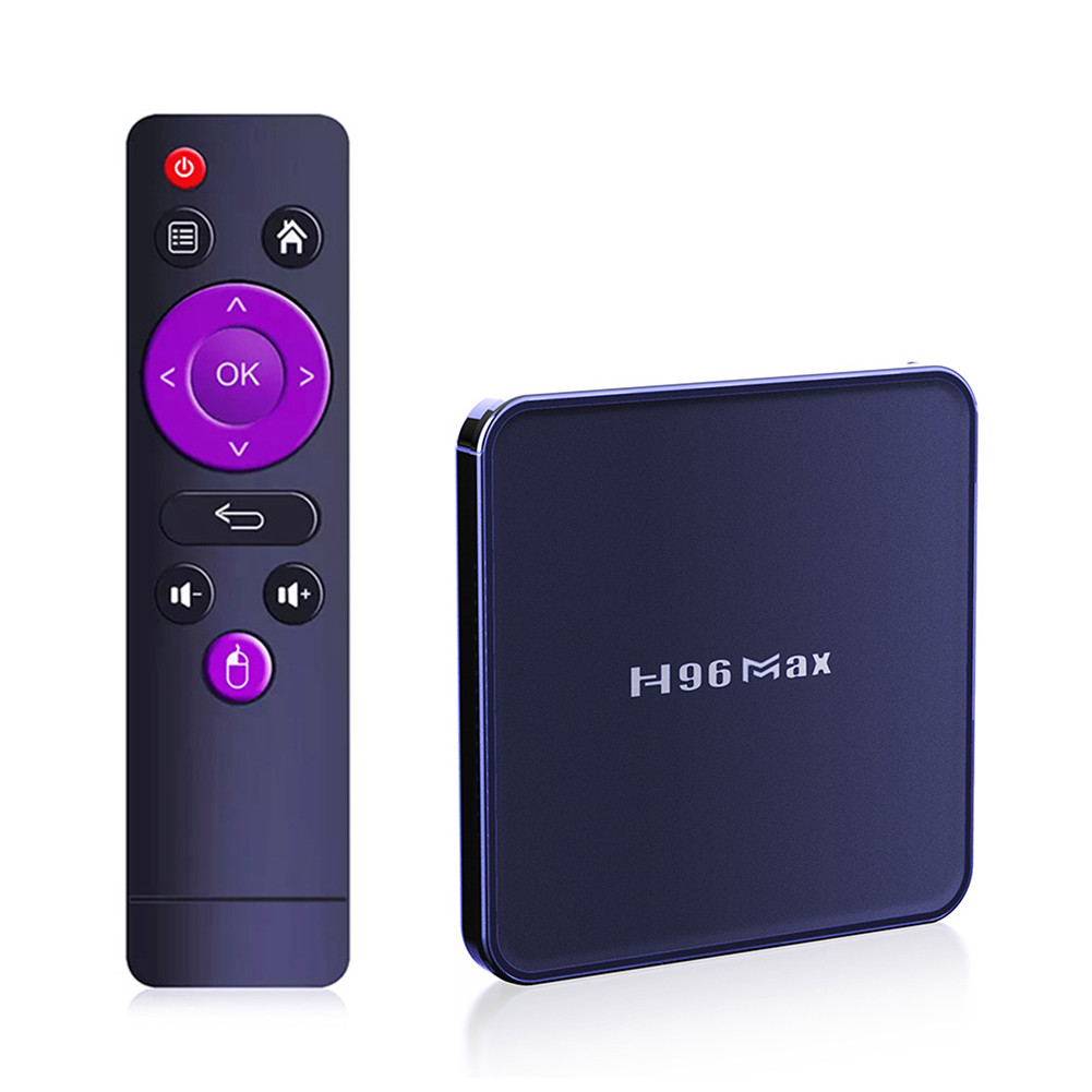 H96 MAX Smart TV Box Android 11 4K HD Support Google Voice Control
