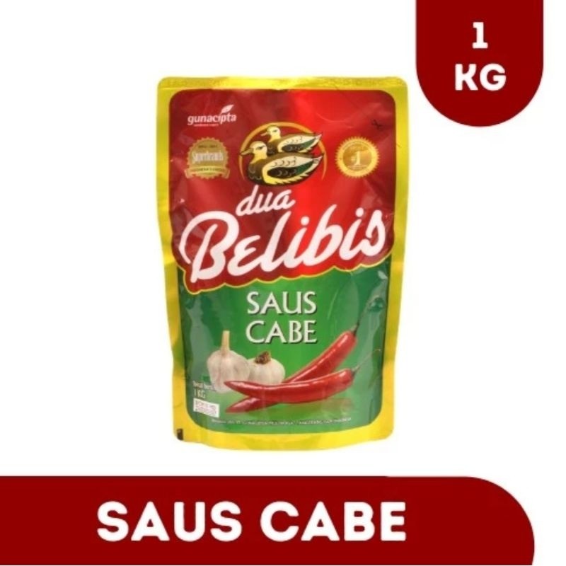 

Saus Cabe Dua Belibis 1 kg