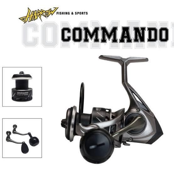 Bagus Reel Spinning Harrow Commando Power Handel
