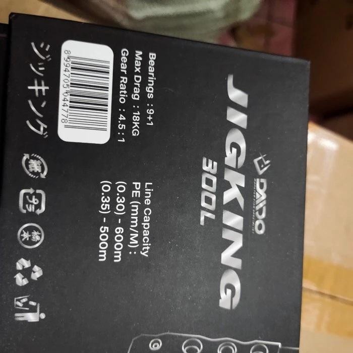 Menarik Reel Oh Daido Jigking 200 300 Left Jigking Reel Overhead