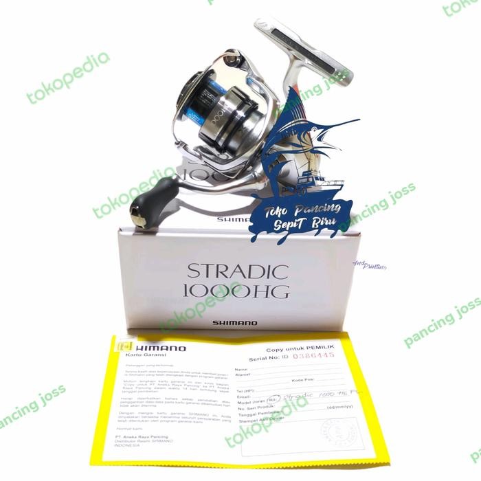 Terbatas Reel Shimano Stradic Fl 1000 Hg New 2019