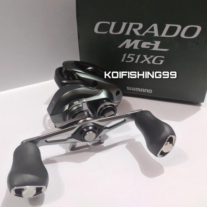 Bagus Reel Baitcasting Shimano New 2021 Curado Mgl 151Xg Handle Kiri