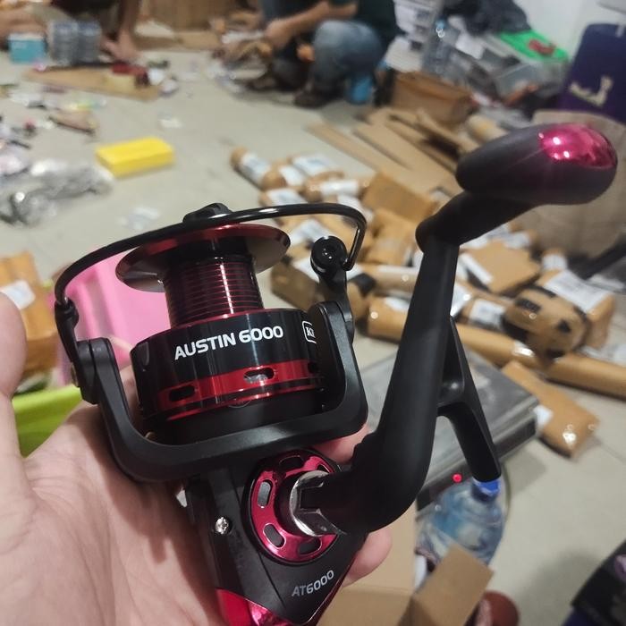Bagus Reel Pancing Kenzi Xenia Atau Austin 5000 6000 One Way