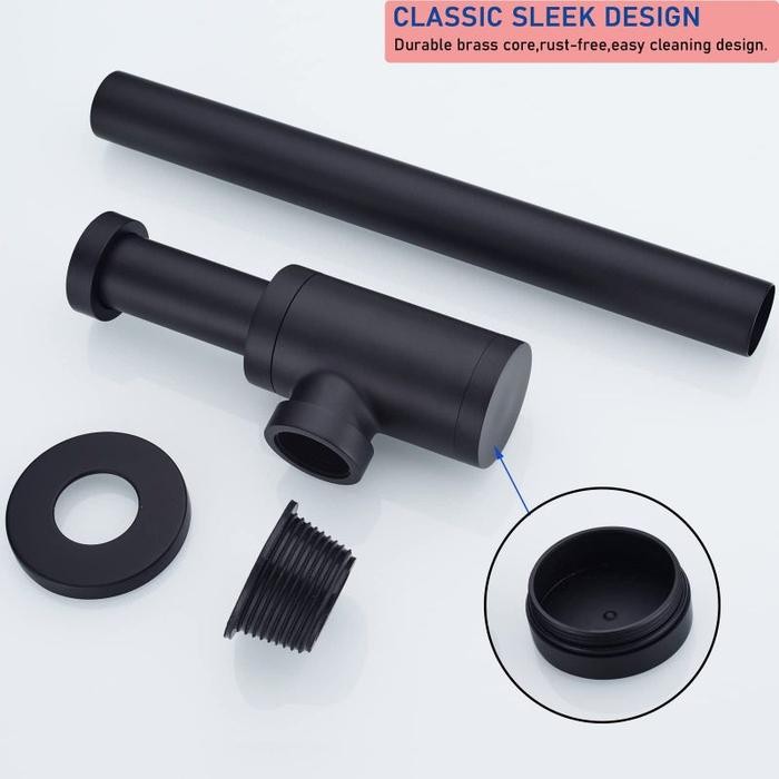 SALURAN PEMBUANGAN WASTAFEL CUCI PIRING STAINLESS SIFON WASTAFEL CUCI TANGAN