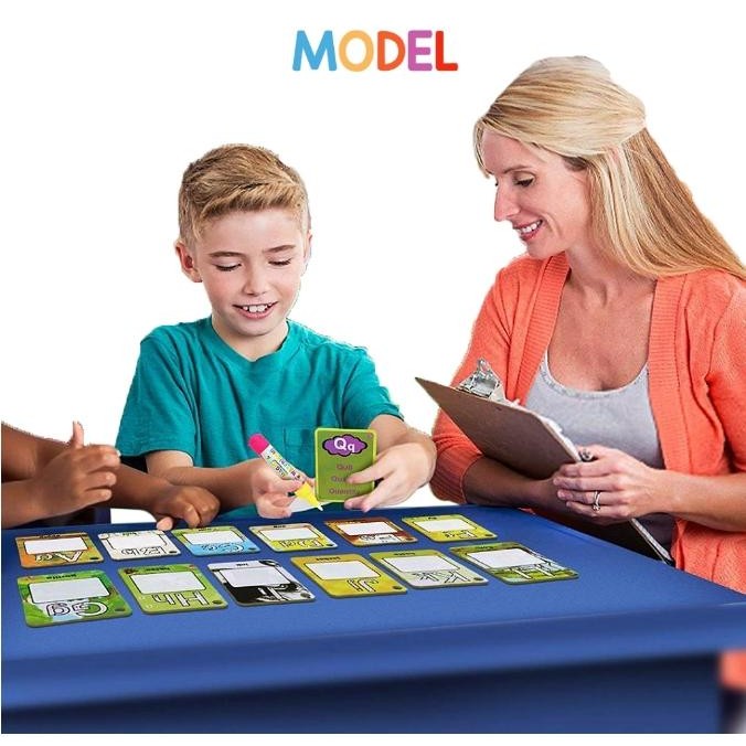 Water Doodle Card Magic Water Drawing Card Bentuk-Warna-Angka