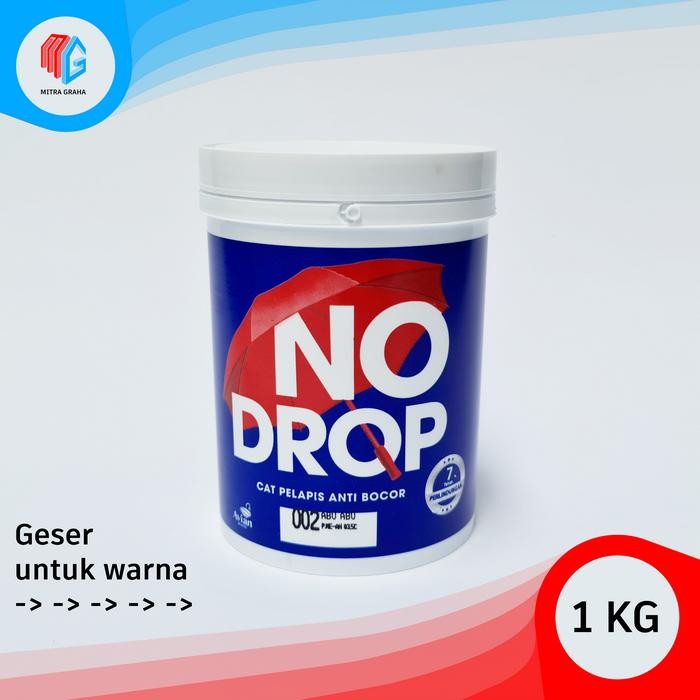 No Drop cat pelapis tembok anti bocor 1kg beraneka ragam warna