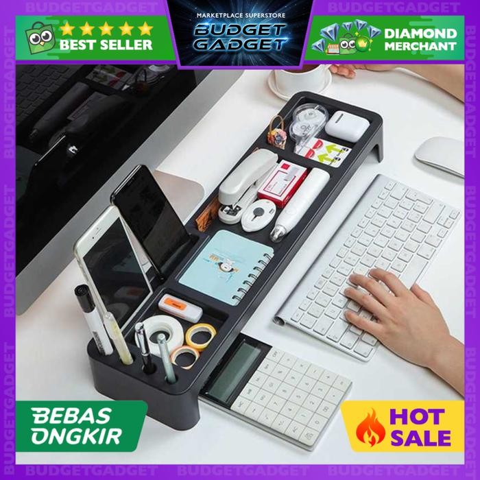 

PROMO! KOZI Rak Meja Mini Organizer Multifungsi Stationery Desktop