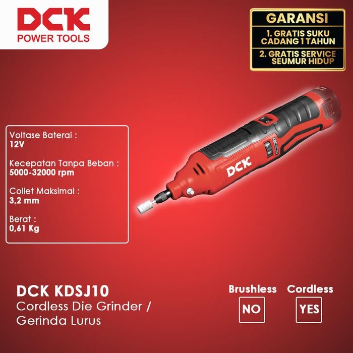 DCK KDSJ10 Cordless Die Grinder