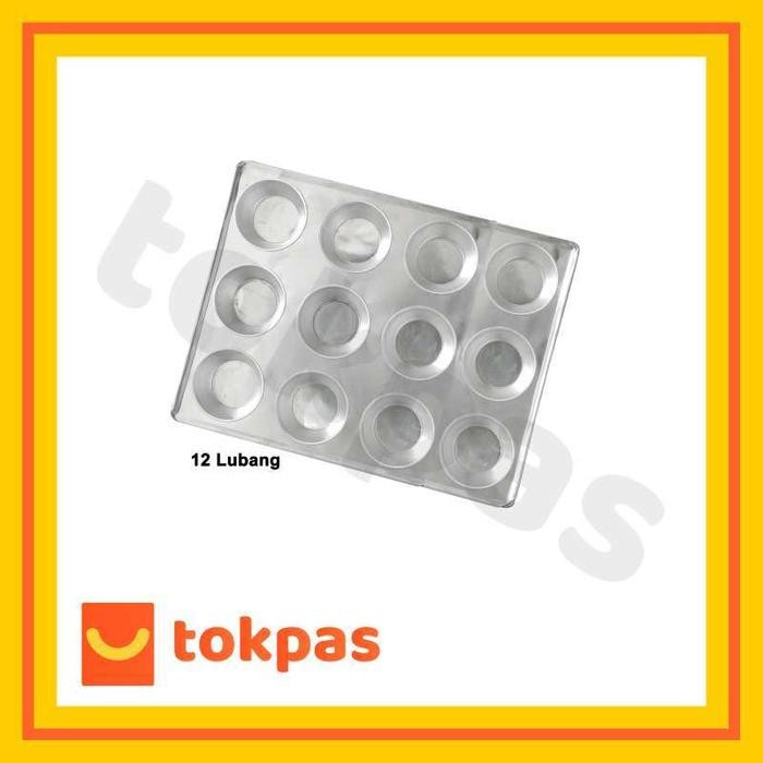 Loyang Muffin Aluminium Isi Lubang 9 12 16 Cupcake Bolu Kitchenware Bagus Terbaru Berkualitas Best S