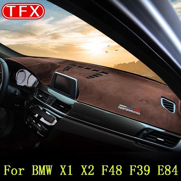 Flannel Car Dashboard Cover Mat For X1 X2 F48 F39 E84 2009-2022