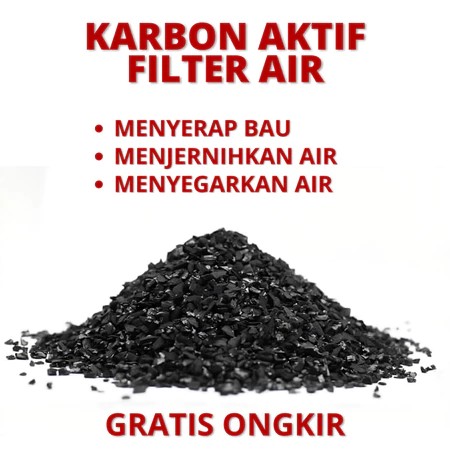 karbon aktif filter air 1kg filter air karbon aktif car-14