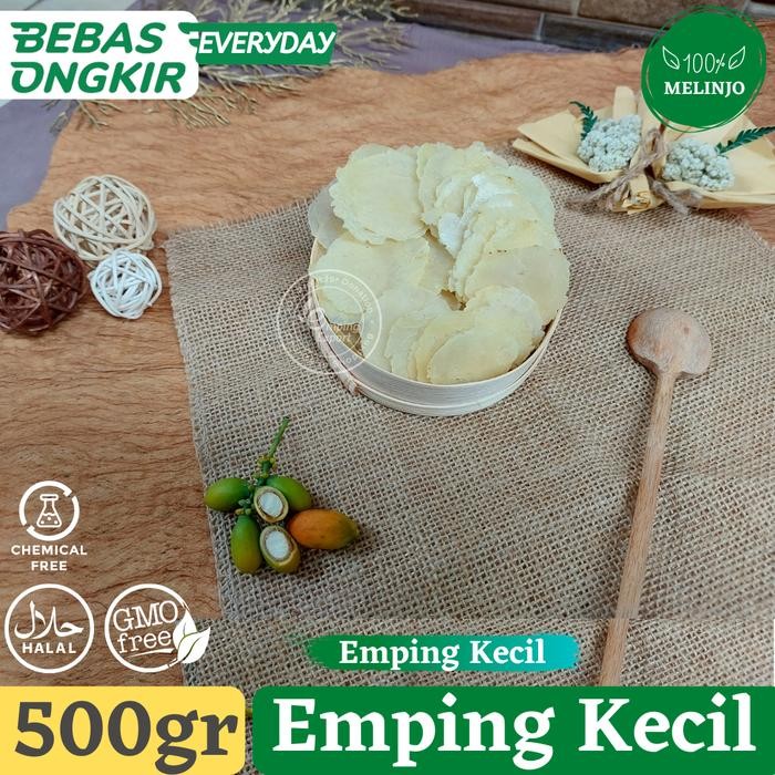 

New EMPING MELINJO MENTAH ORIGINAL SUPER TIPIS KUALITAS EKSPORT 500 gramm