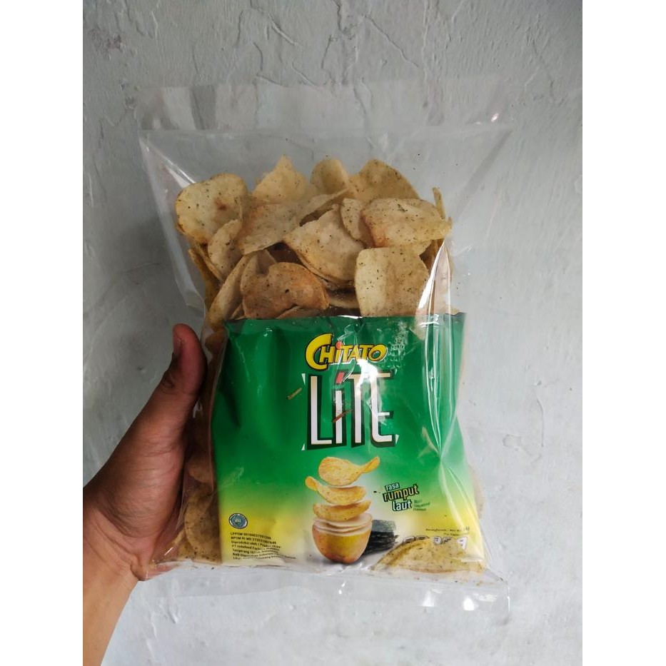 

New LAYS RUMPUT LAUT SNACK CEMILAN KILOAN ORIGINAL REPACK 200 GRAM