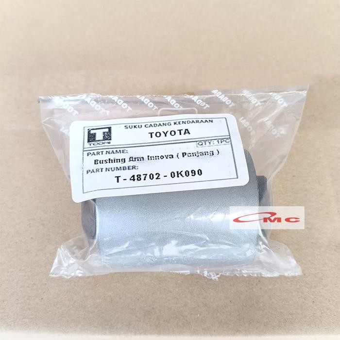 Karet Bush Bushing Bosh Arm Bawah Belakang Besar Toyota Fortuner 48702-0K090-Td