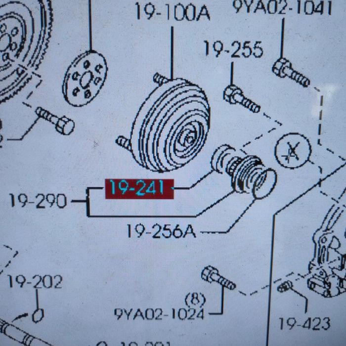 Ford Genuine Parts Seal Converter Matic Ford Escape 2.300Cc Fu0119241