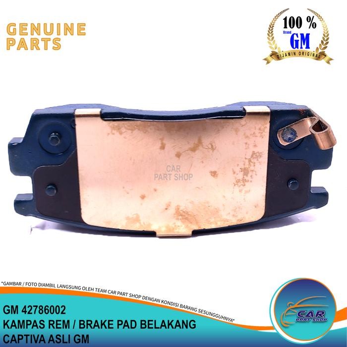 Kampas Rem Belakang Captiva Brake Pad Belakang Captiva Asli Gm
