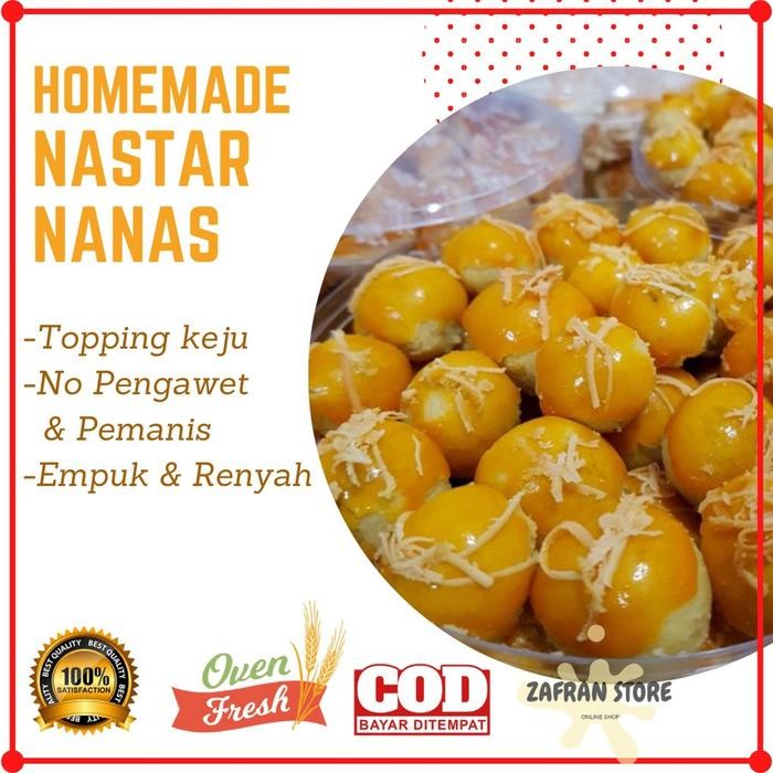 

PREMIUM Kue Nastar Nanas Wisman Isi 250 gram Termurah/ Kue Kering Nastar Nanas