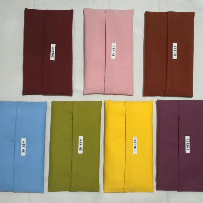 PREMIUM Tempat tissue travel tissu pouch tempat tisu kain