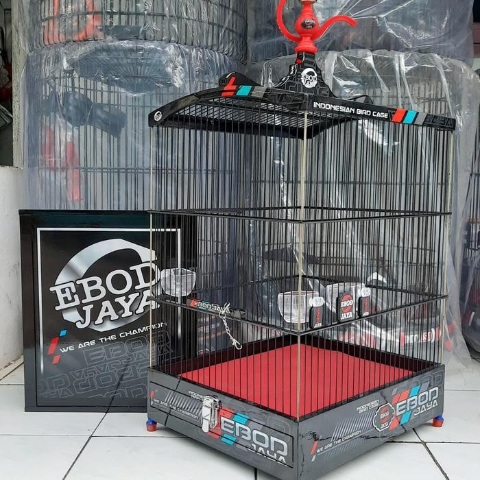 PREMIUM SANGKAR EBOD JAYA PREMIUM RUJI FIBER TIANG BESI