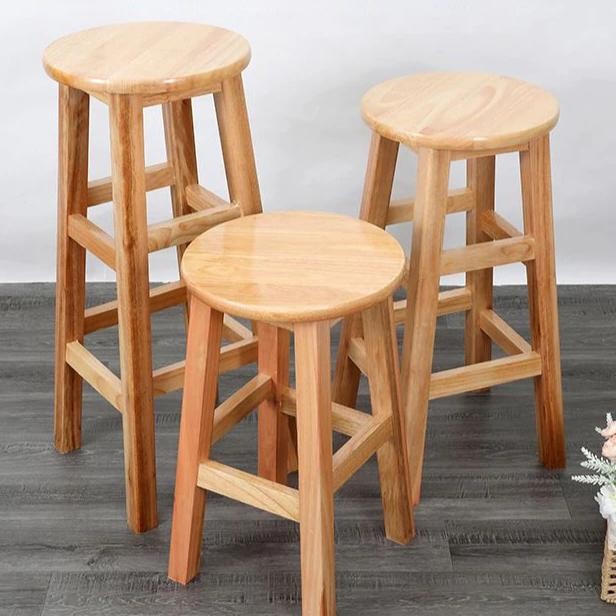 PREMIUM Kursi Kayu Cafe Kursi kayu cafe Tinggi 60cm