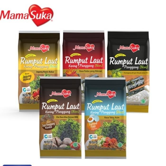 

PREMIUM MamaSuka Rumput Laut Kering Panggang Nori