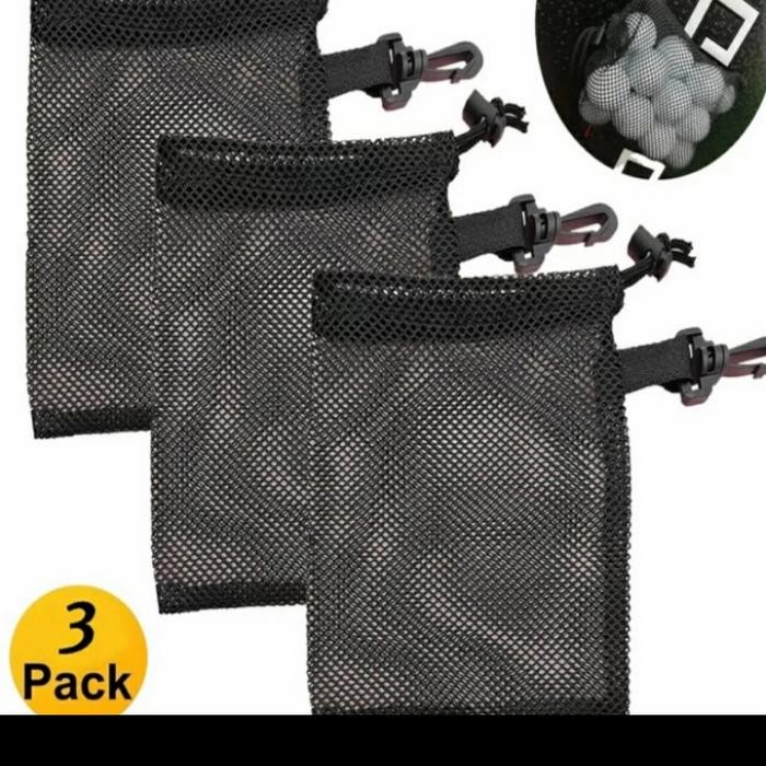 PREMIUM Pouch Bag Alat Mandi Bahan jaring serbaguna