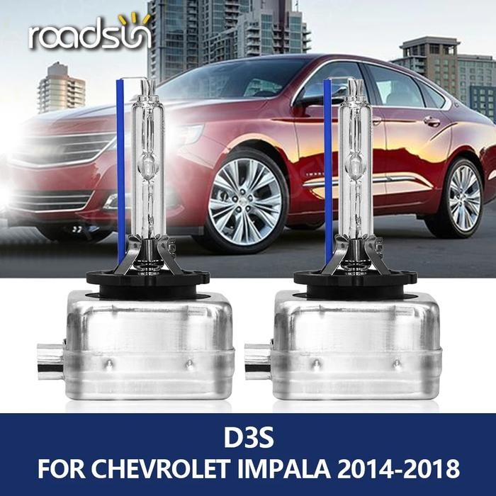 roadsun 2Pcs D3S Xenon HID Car Bulb 12V 35W Auto Lights 3000K 4300K