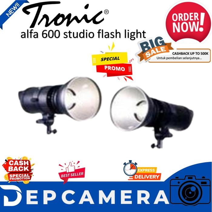 Tronic Alfa 600 Studio Flash Light - Flash Studio