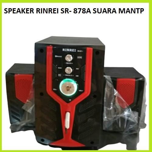 Speaker Multimedia Bluethooth Rinrei Sr 878A Suara Mantap