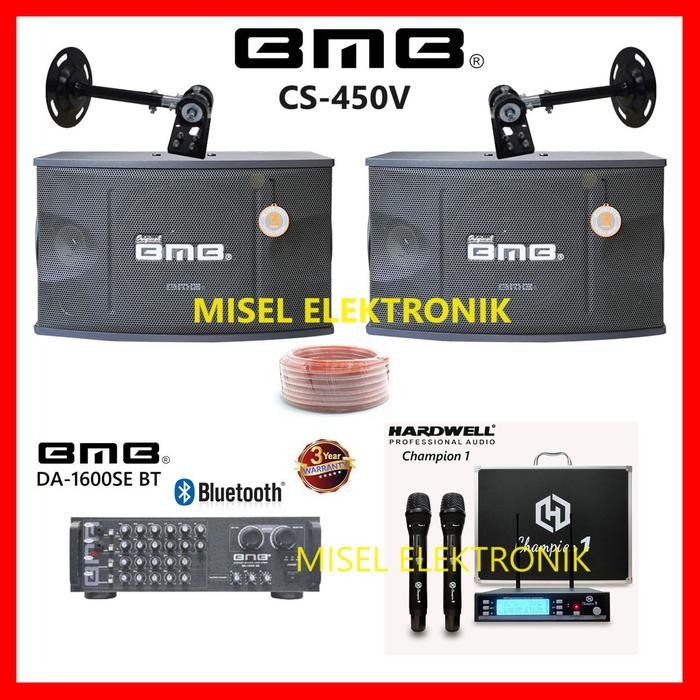 Paket Sound System Karaoke Bmb Cs 450 V Amplifier Bmb Da 1600 Se