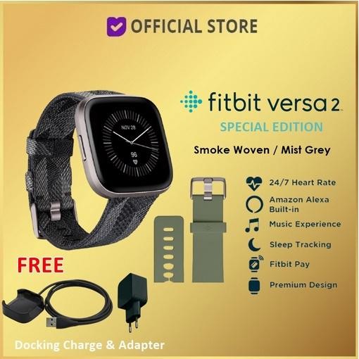 Fitbit Versa 2 Special Edition Health And Fitness Smartwatch Versa2