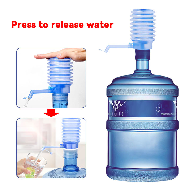 IMPORT Water Bottles Pump Manual Hand Pressure Drinking Fountain Pressure Pump Water Press Pump with