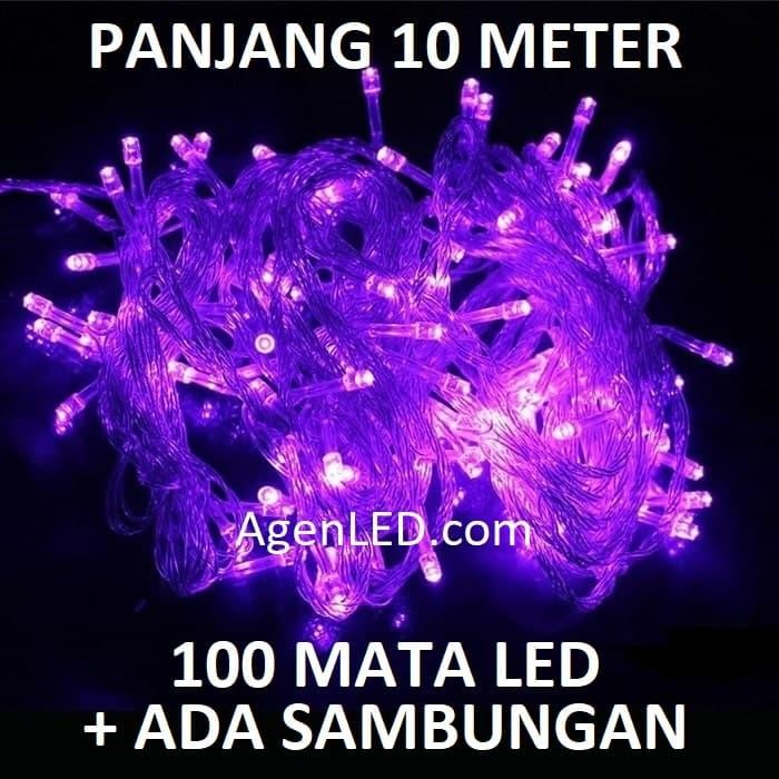 Lampu Natal Led / Twinkle Light Purple (Ungu)