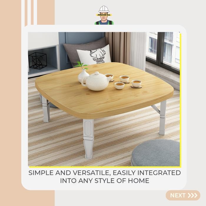 Meja Makan/Meja Lesehan/Meja Lipat/Meja Tamu Portable Minimalist